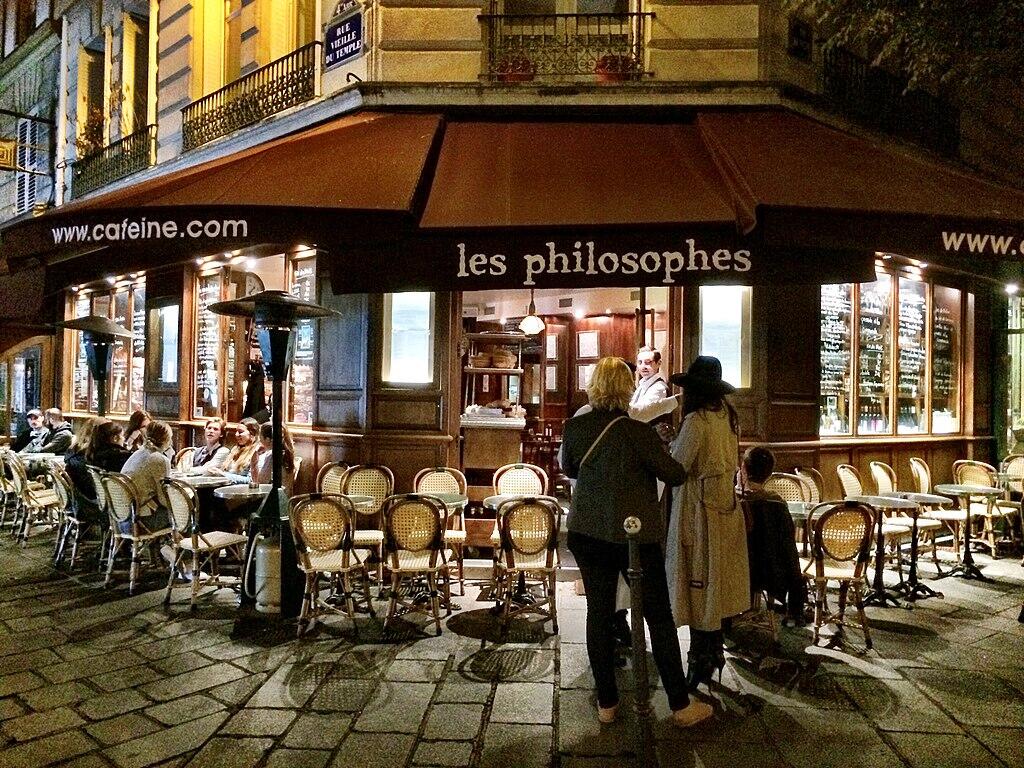 Paris | Cafe | Les | Philosophes