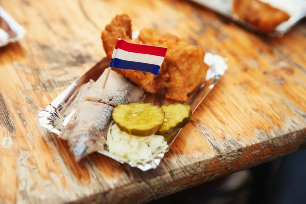 Amsterdam-De-Pijp-Vishandel-Albert-Cuyp-herring-kibbeling