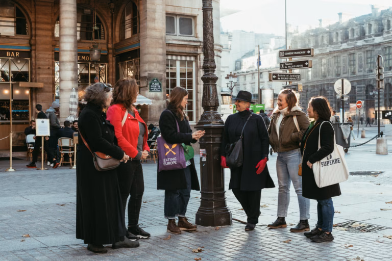 Exploring the streets of Paris with our guide and discovering the city like a true Parisian