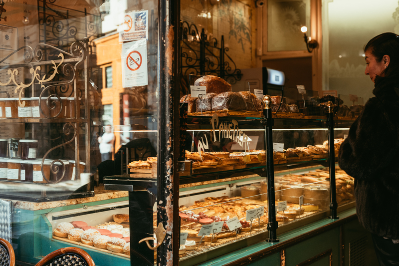 A window full of French pastry perfection