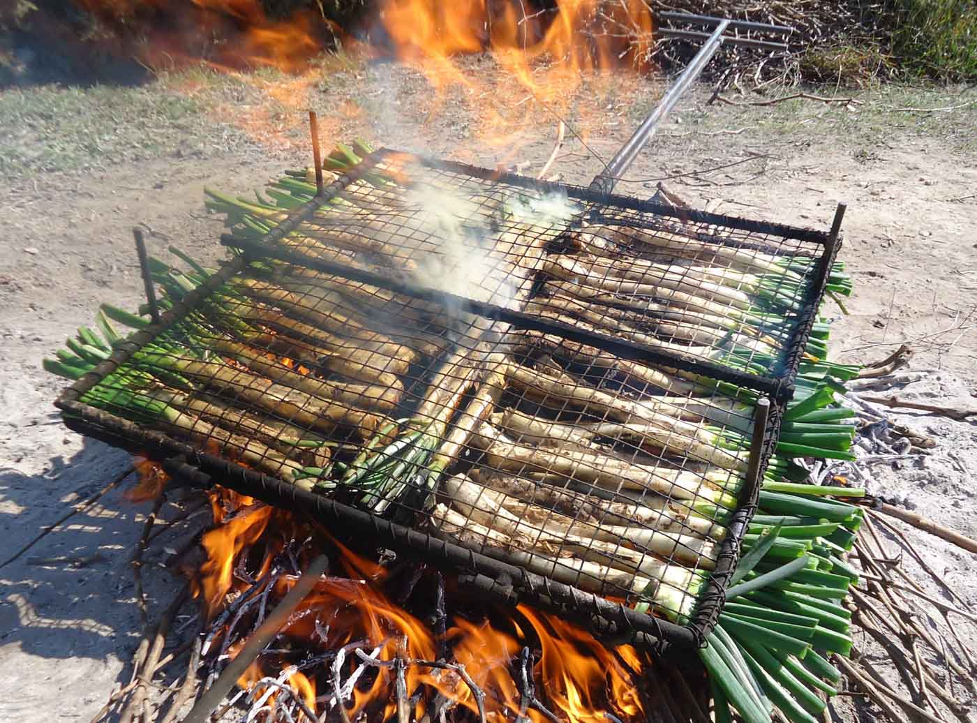 The place to Eat Calçots in Barcelona