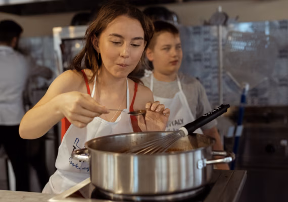 Pizza and Gelato Cooking Class in Palermo