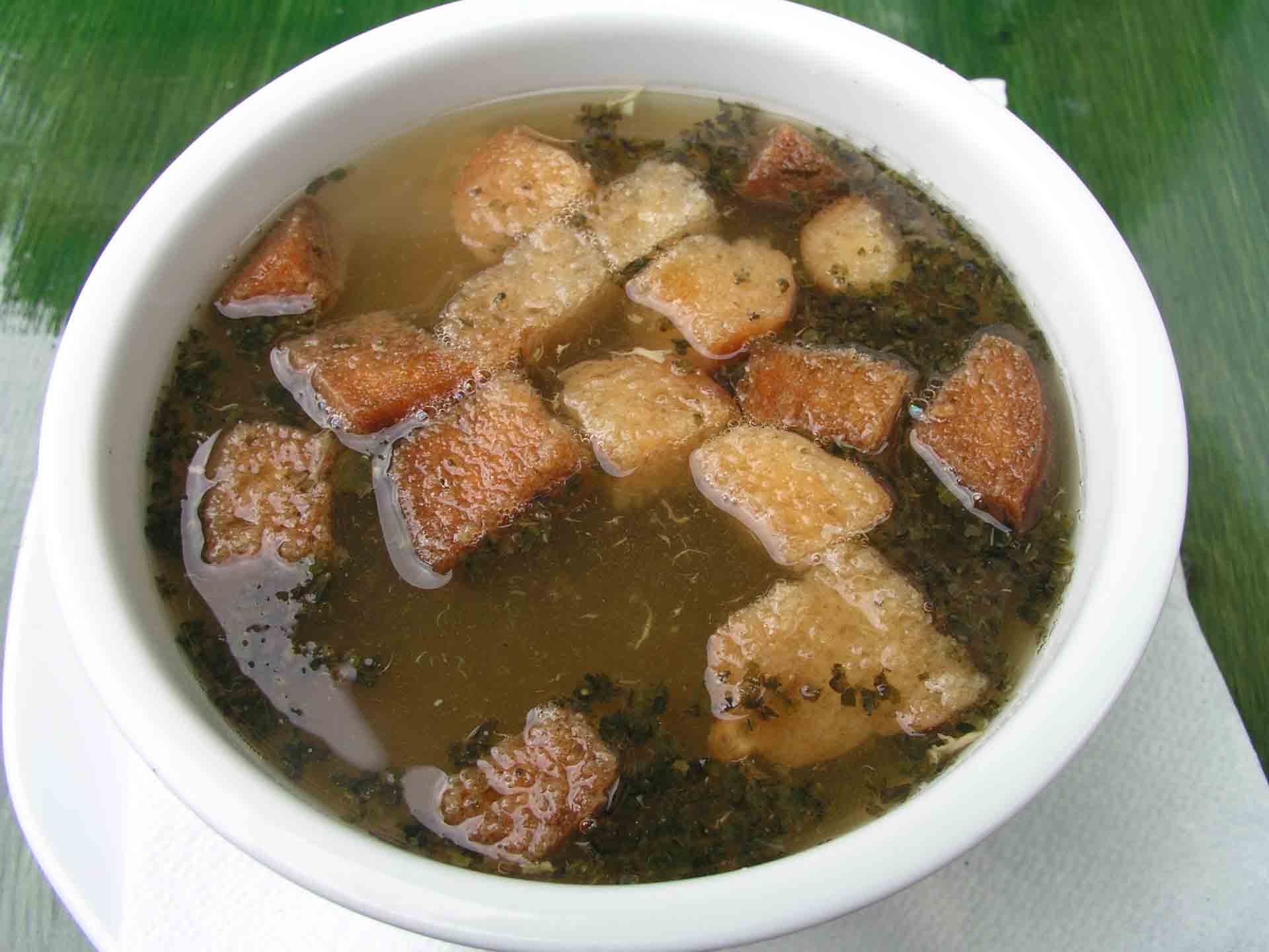 Česnečka_Czech_food